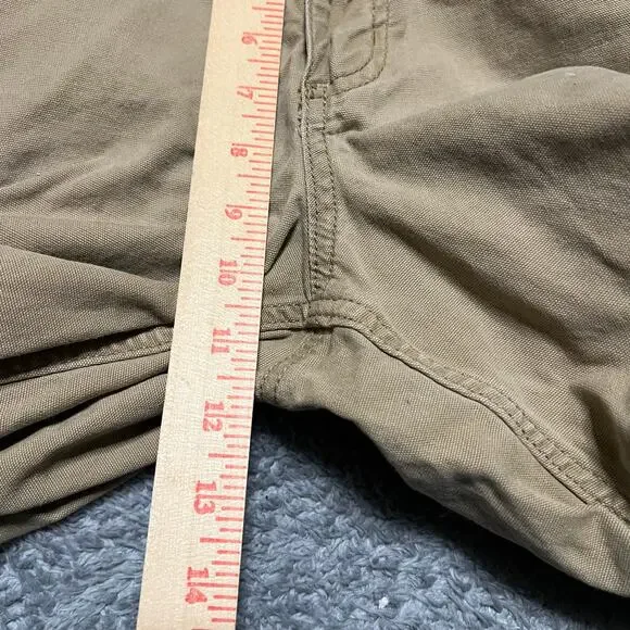 Carhartt Pants Mens 32 x32 Tan Relaxed Rugged Flex Canvas Work - Picture 10 of 12